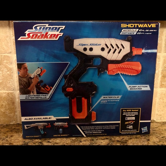 Hasbro Nerf Super Soaker Shotwave NEW in box - Picture 3 of 3